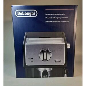 DeLonghi ECP3220 Manual Espresso Machine Cappuccino Maker - Black